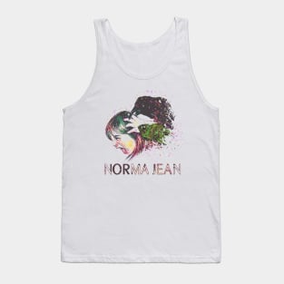 Norma Jean Redeemer Legacy Marilyn Monroe Retro Fan Art Tank Top